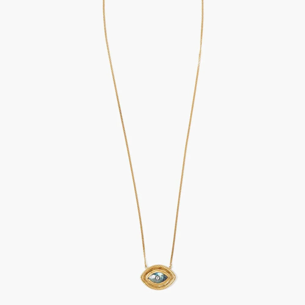 
                  
                    NKL-GPL Mariya Evil Eye Necklace Labradorite
                  
                