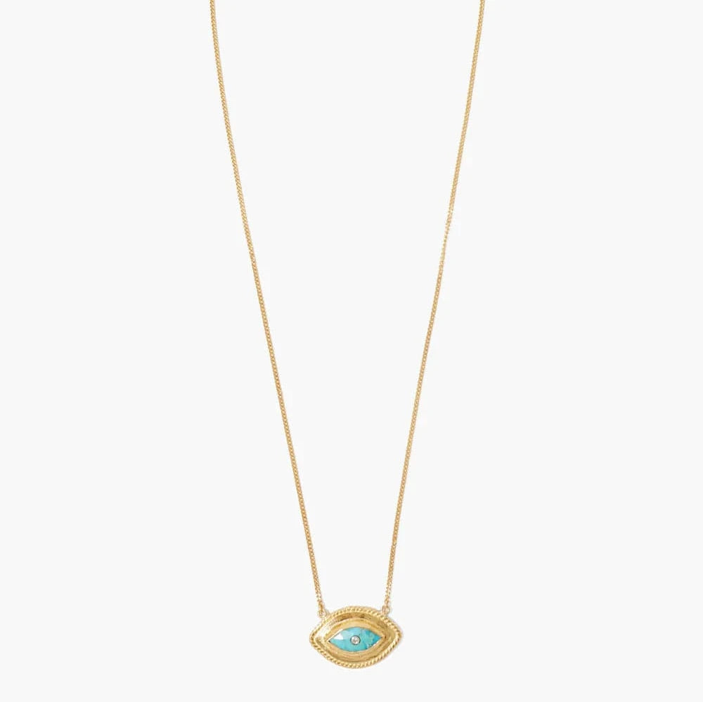 
                  
                    NKL-GPL Mariya Evil Eye Necklace Turquoise
                  
                