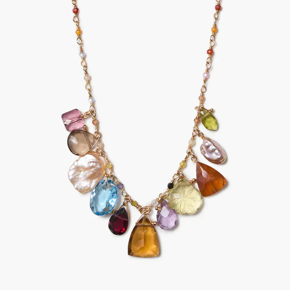 NKL-GPL Melody Necklace Multi