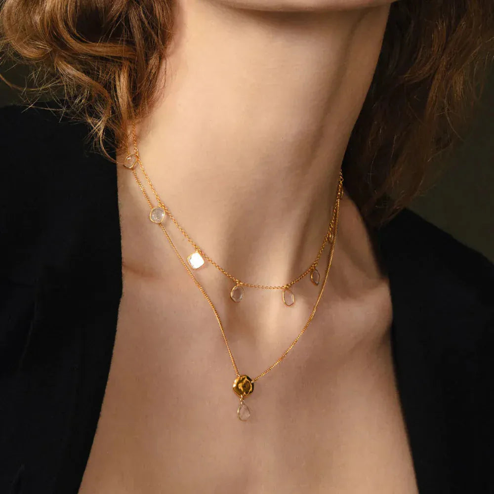 NKL-GPL Mirage Coin Necklace Yellow Gold