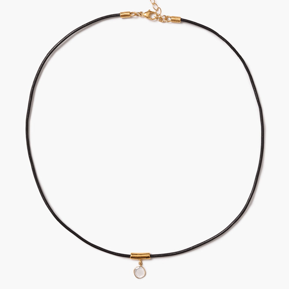 NKL-GPL Mirage Cord Necklace Yellow Gold