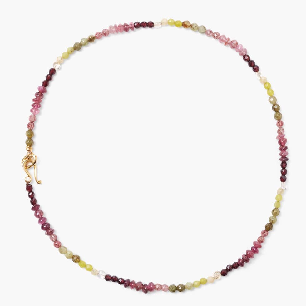 
                      
                        NKL-GPL Mixed Tourmaline Bead Necklace
                      
                    