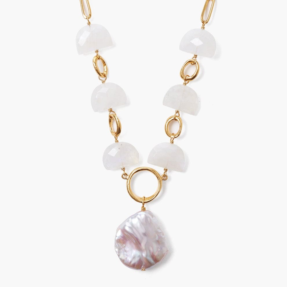 
                      
                        NKL-GPL Moonstone Pearl Luna Necklace
                      
                    