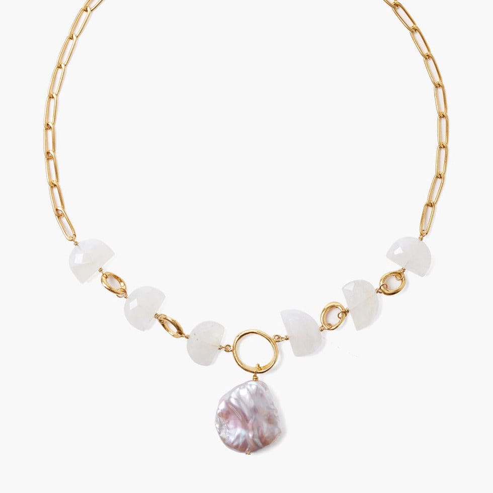 
                      
                        NKL-GPL Moonstone Pearl Luna Necklace
                      
                    