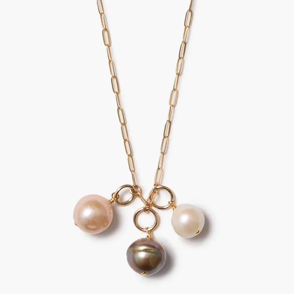 NKL-GPL Ombre Pearl Necklace Pearl