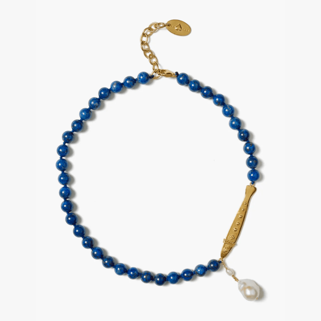NKL-GPL Ospina Necklace Lapis