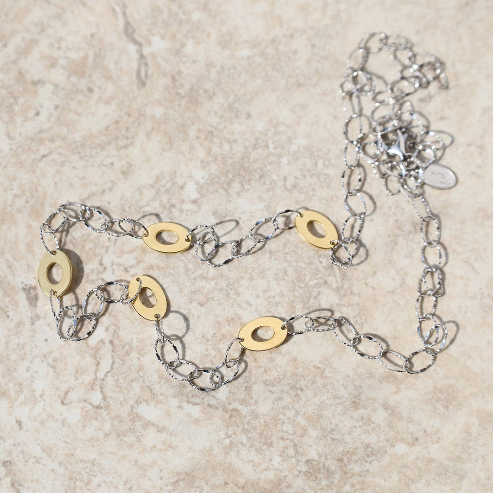 
                  
                    NKL-GPL Oval Delight Necklace
                  
                