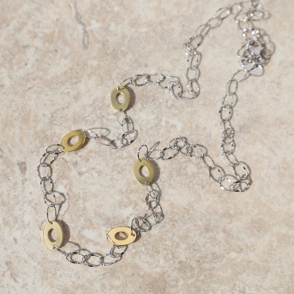 
                  
                    NKL-GPL Oval Delight Necklace
                  
                