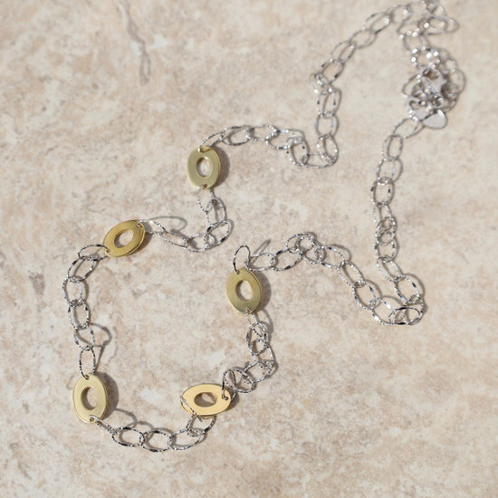 NKL-GPL Oval Delight Necklace