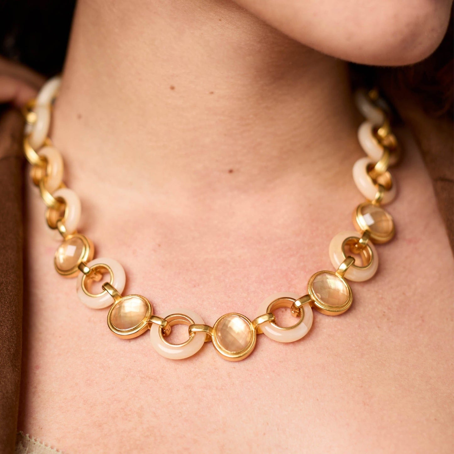 NKL-GPL Palmetto Green Carnaby Stone Necklace