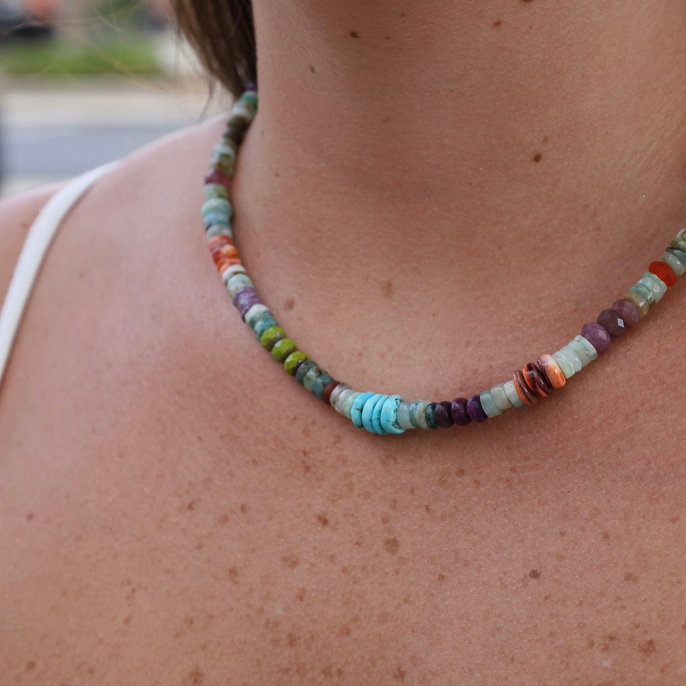 NKL-GPL Peruvian Pachamama Opal Necklace