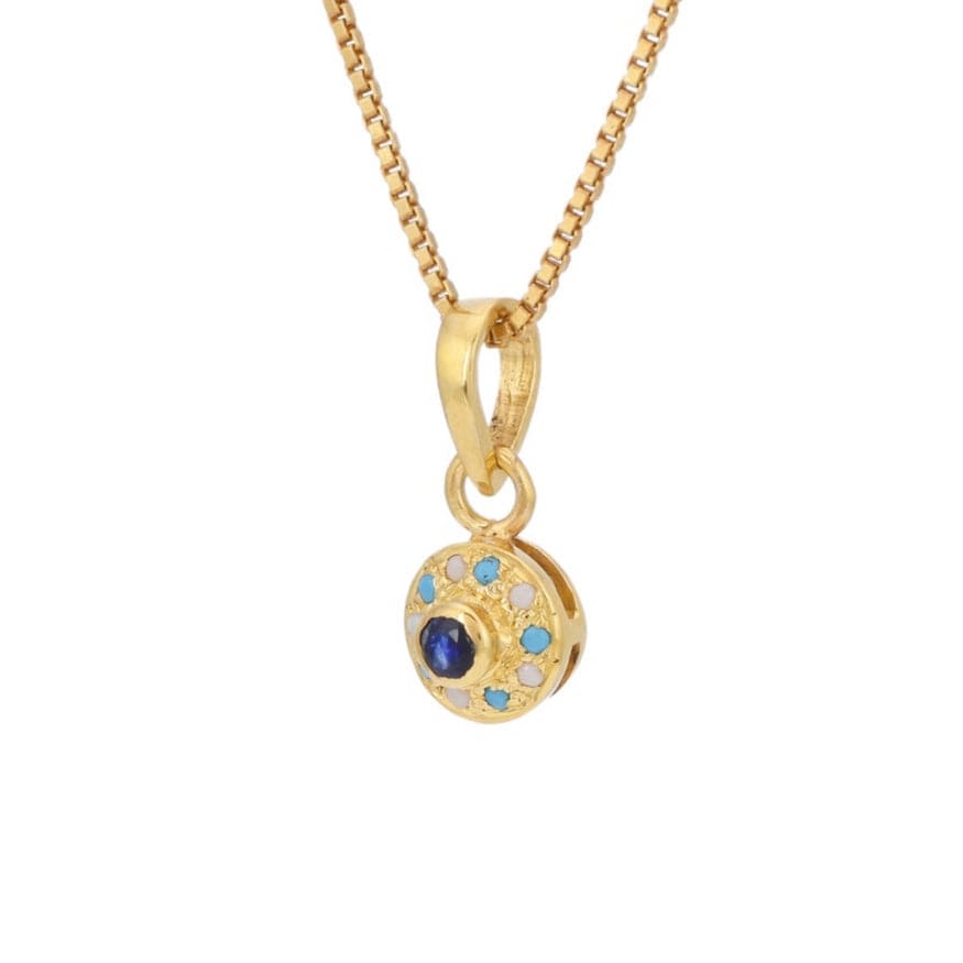 
                      
                        NKL-GPL Petite Gemstone Pendant Necklace
                      
                    