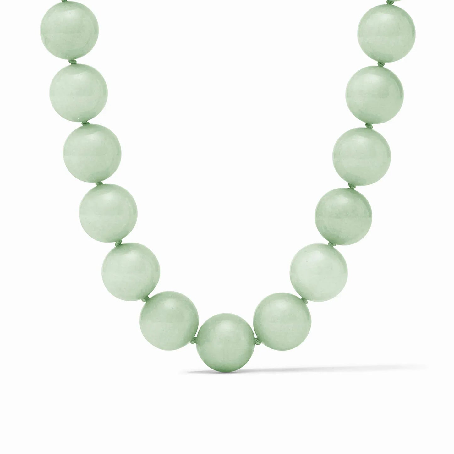 NKL-GPL Portofino Beaded Necklace - Aqua Jade