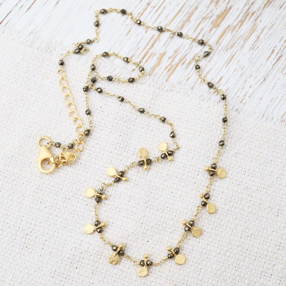 
                      
                        NKL-GPL Pyrite Egyptian Style Gold Necklace
                      
                    