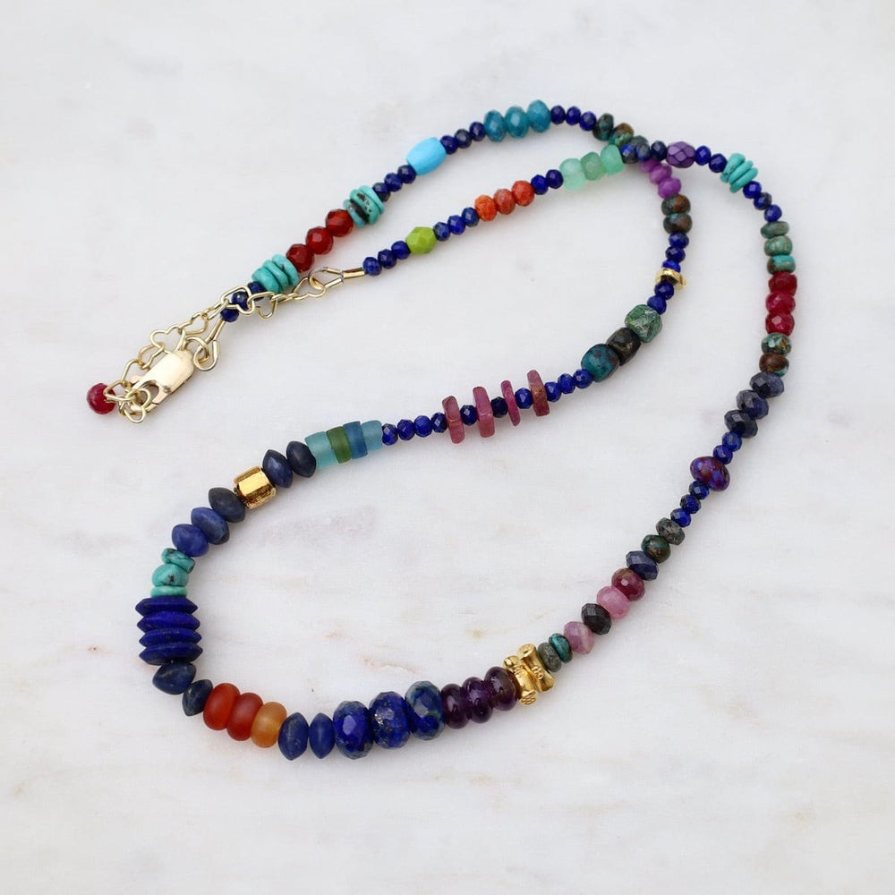 
                      
                        NKL-GPL Queen of the Nile Necklace in Lapis
                      
                    