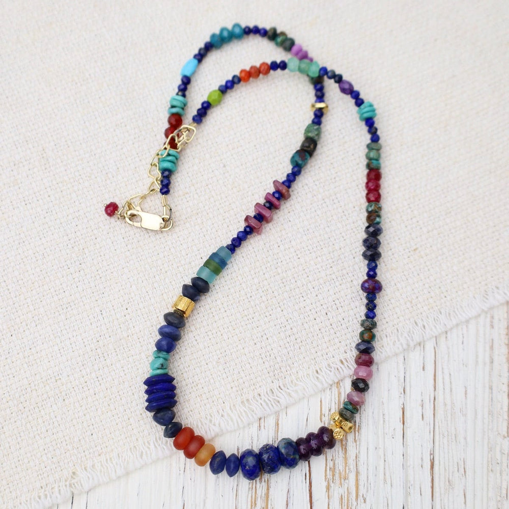 
                  
                    NKL-GPL Queen of the Nile Necklace in Lapis
                  
                