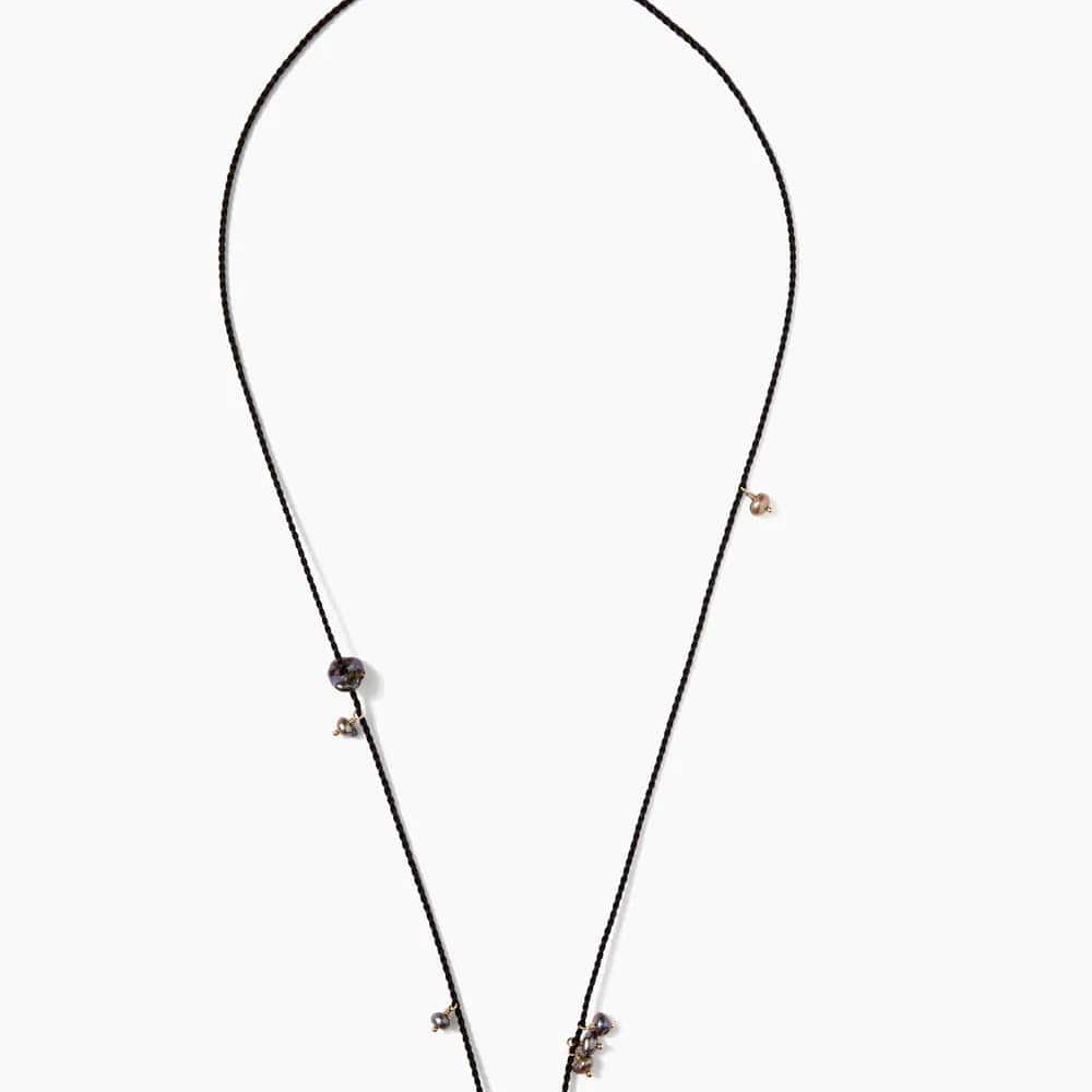 
                      
                        NKL-GPL Rosario Necklace in Grey Pearl
                      
                    