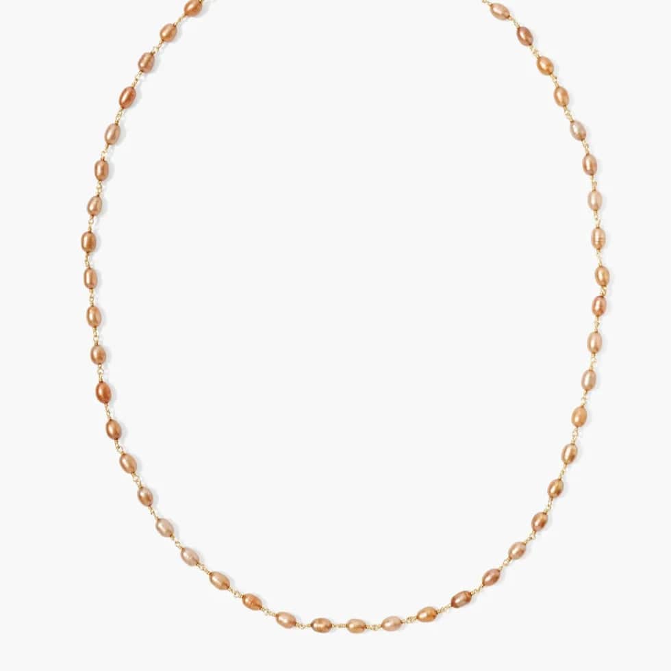 NKL-GPL Santa Fe Necklace Copper Pearl