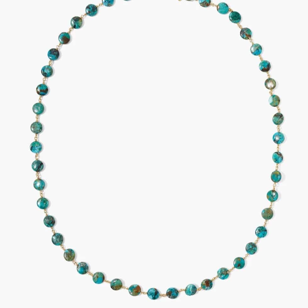 
                      
                        NKL-GPL Santa Fe Necklace Turquoise
                      
                    