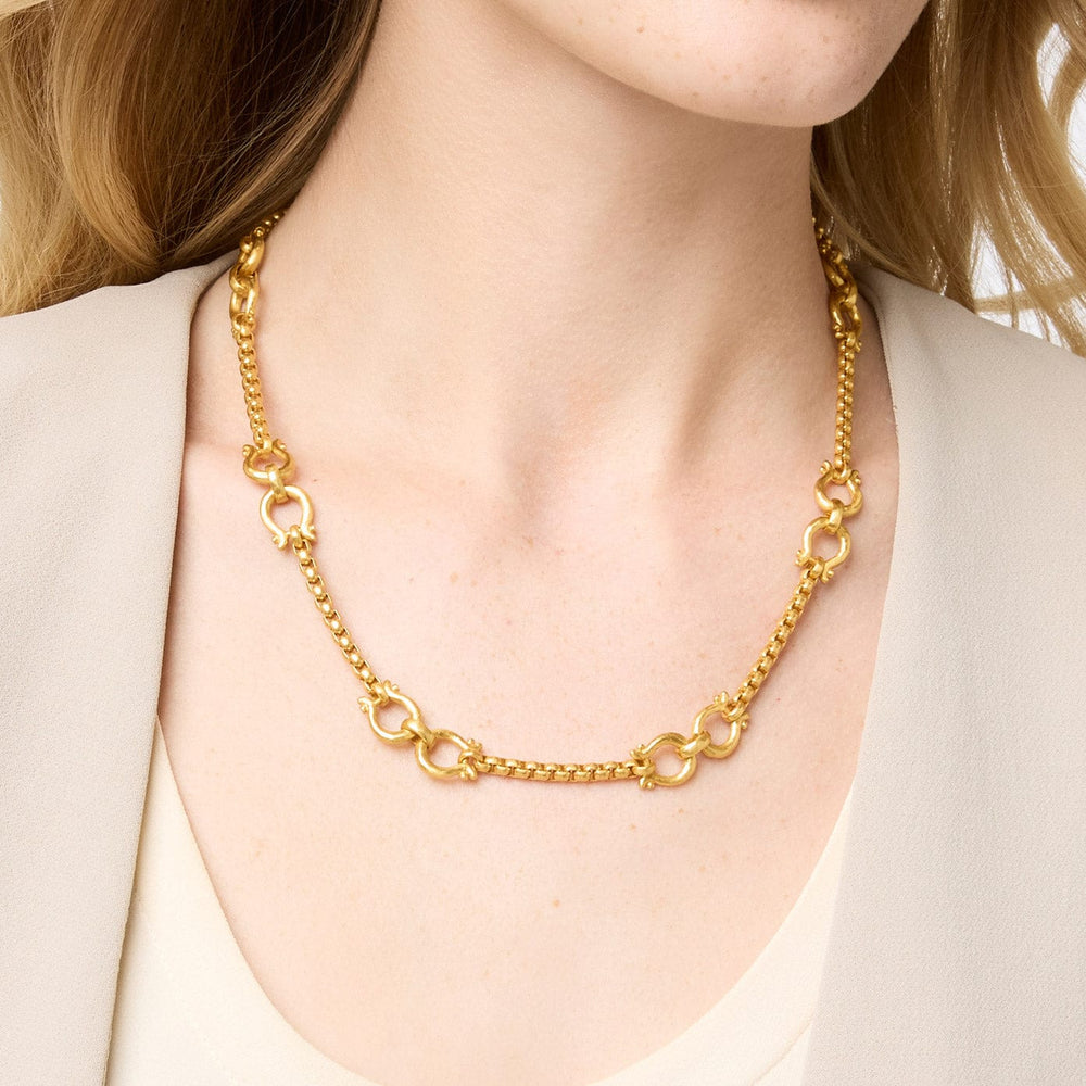 NKL-GPL Saratoga Demi Link Necklace