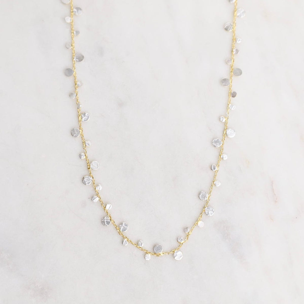 
                      
                        NKL-GPL Silver Dot Necklace
                      
                    