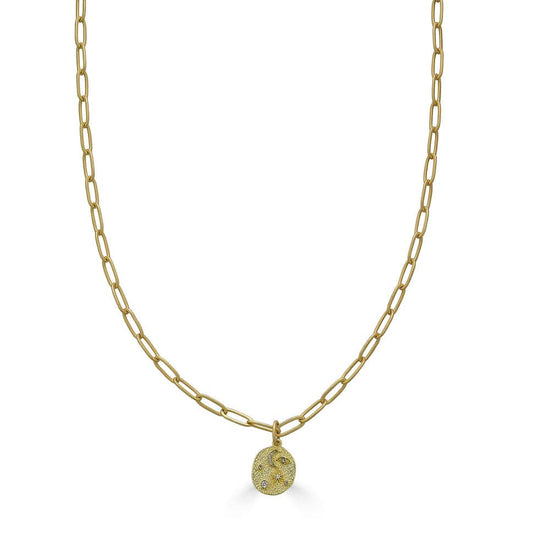 NKL-GPL Star and Moon Necklace