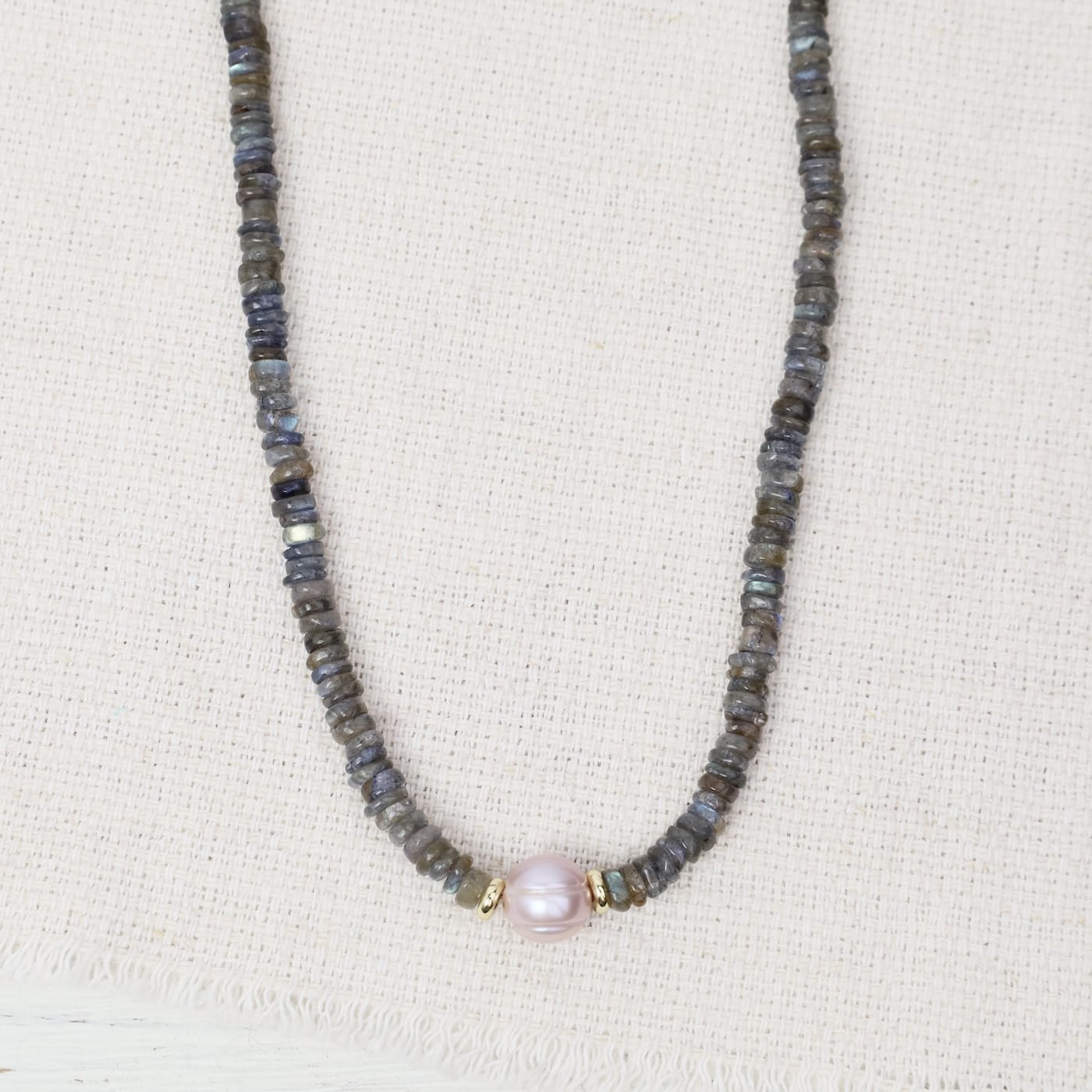 NKL-GPL Sweet Dreams Necklace- Labradorite