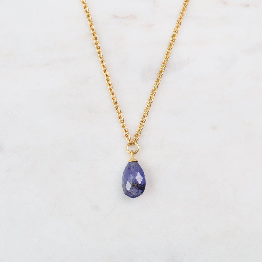 NKL-GPL Tanzanite 17" Pendant