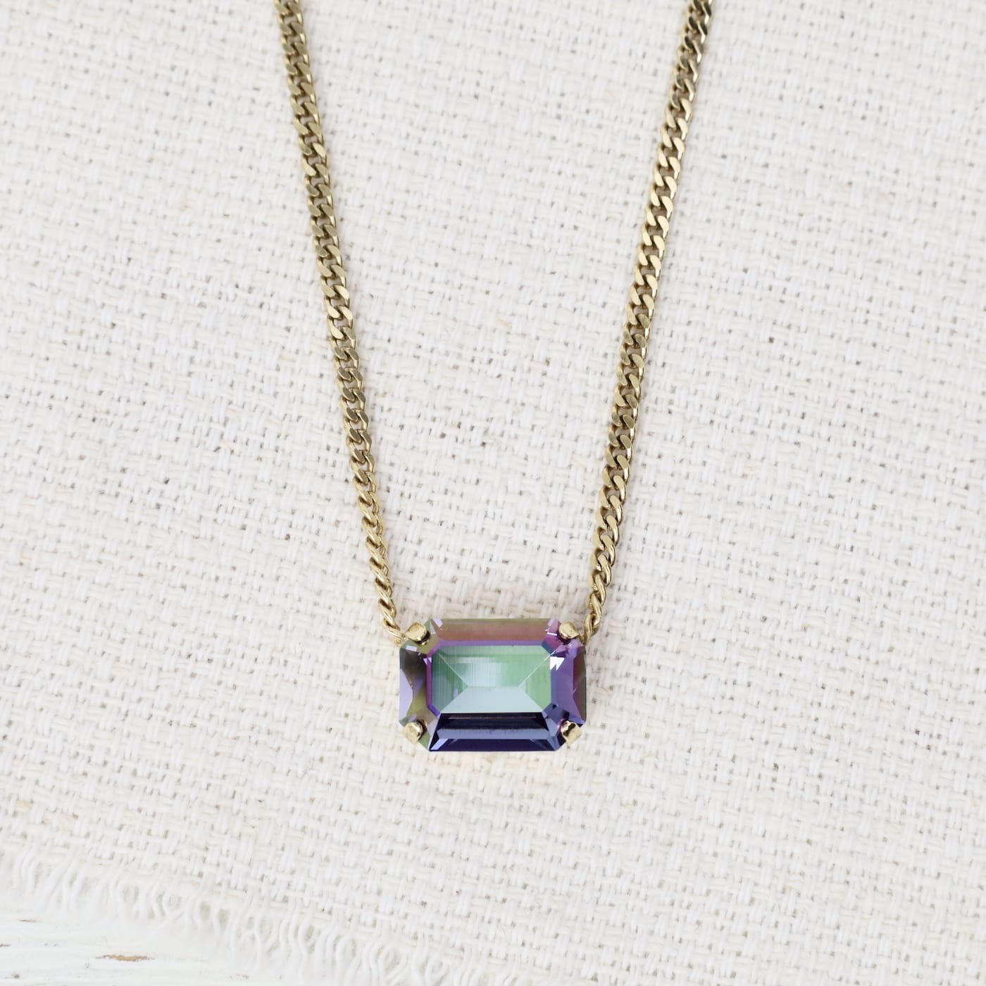 NKL-GPL Tanzanite Glimmer Rubin in Bohemian Wonderland Necklace