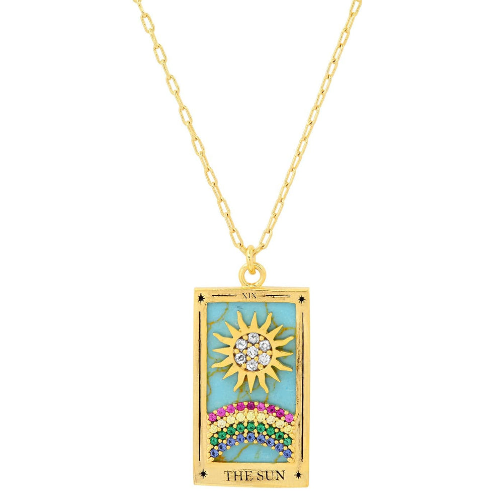 
                      
                        NKL-GPL The SunTarot Card Necklace
                      
                    