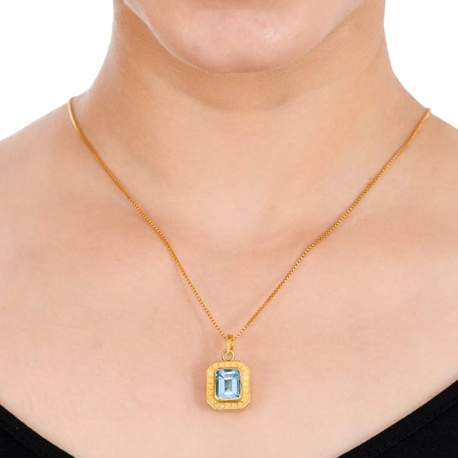 
                      
                        NKL-GPL Topaz Pendant Necklace
                      
                    