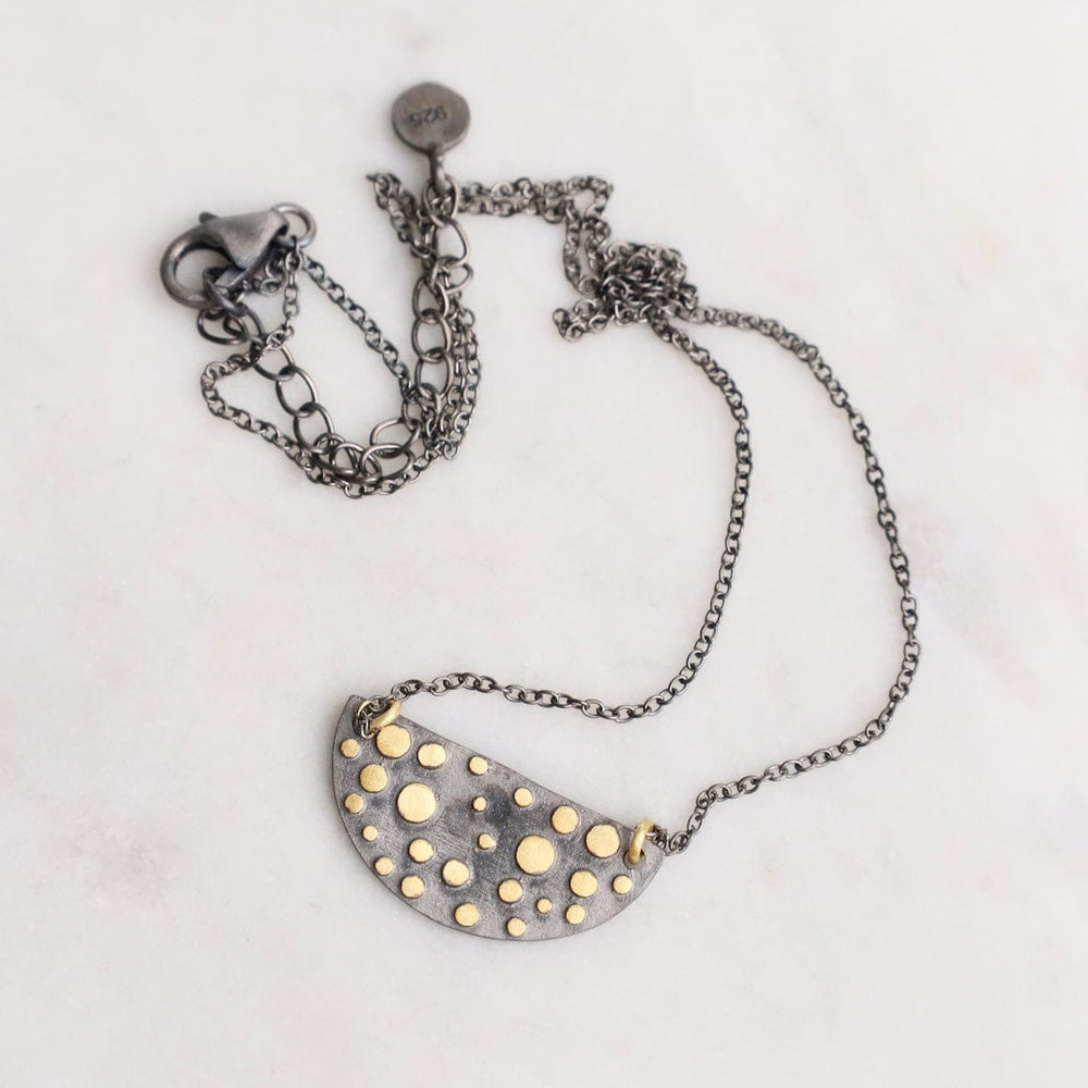 
                  
                    NKL-GPL Two Tone Dots Pendant Necklace
                  
                