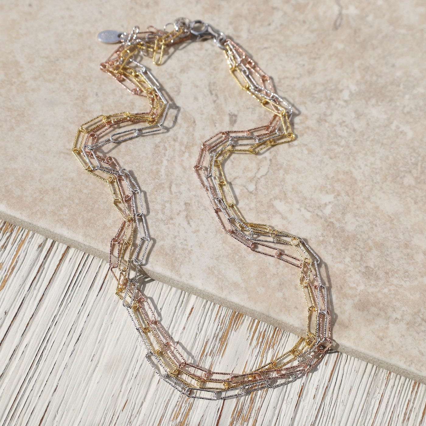 NKL-GPL Urban Rectangle Necklace