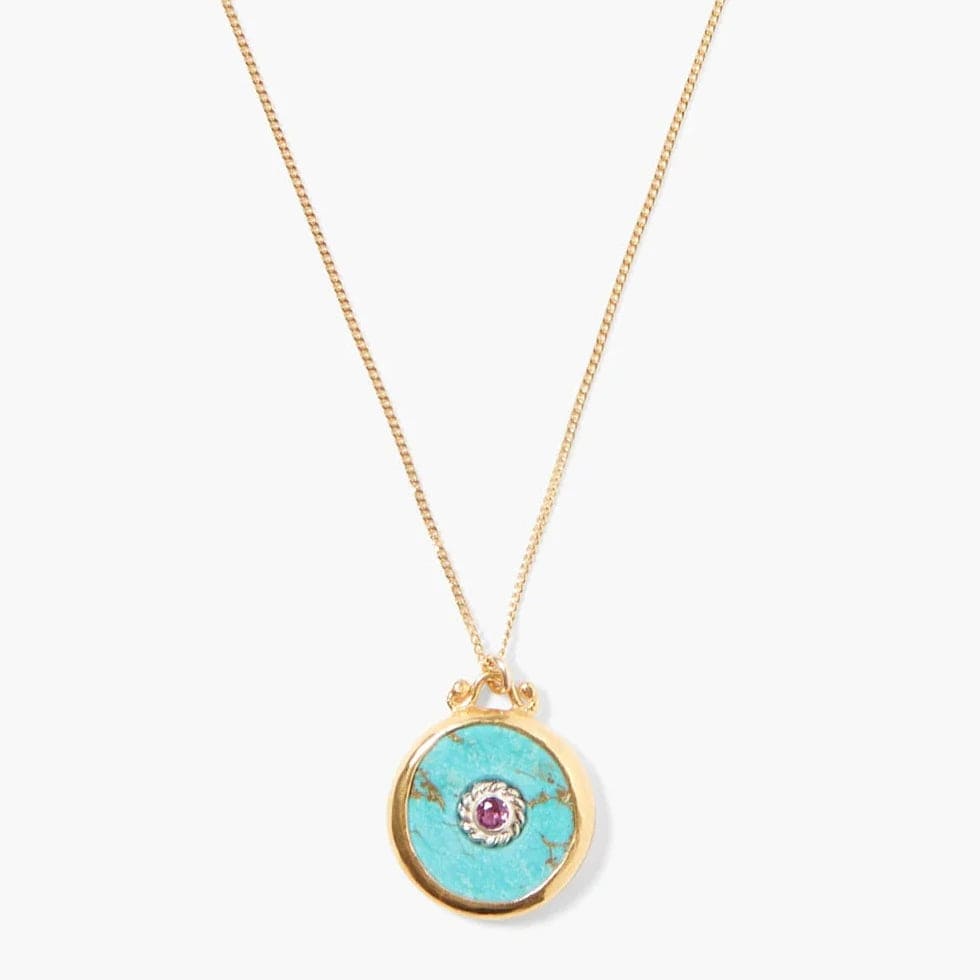 NKL-GPL Victoria Necklace Turquoise