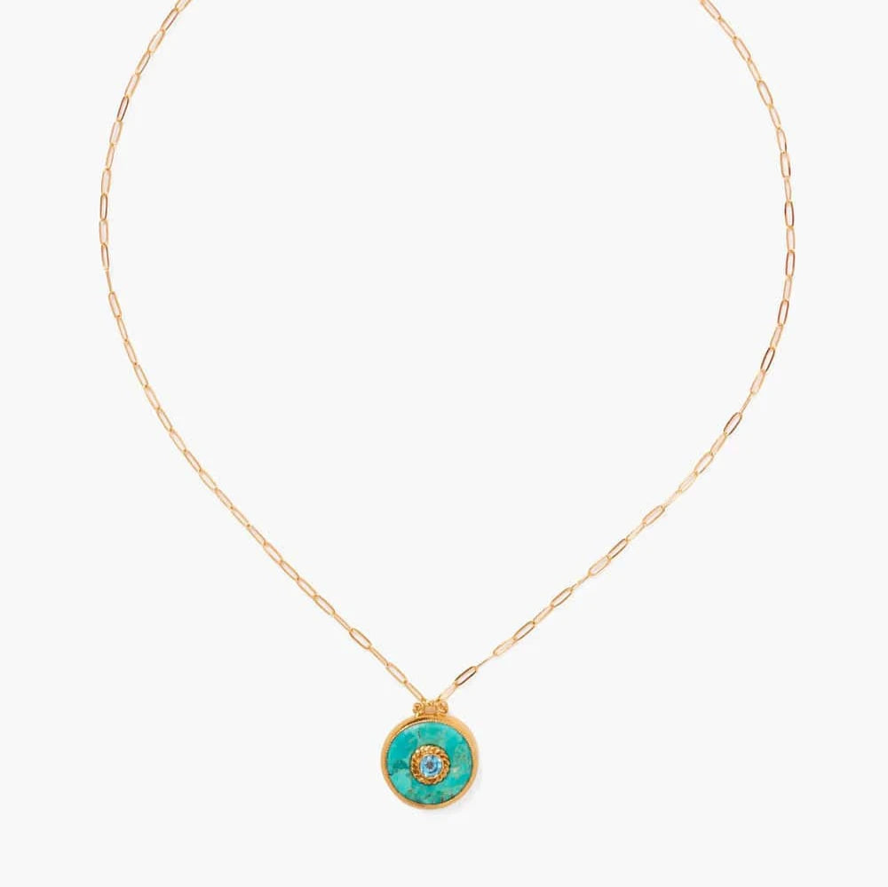 NKL-GPL Victoria Necklace Turquoise