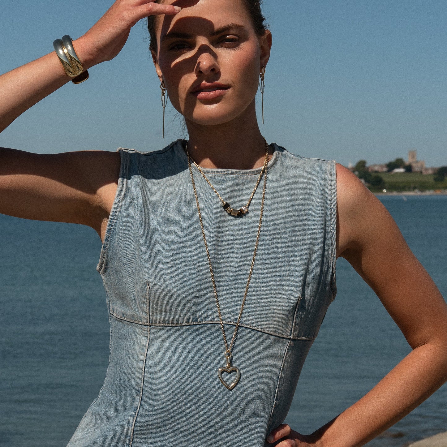 NKL-GPL Vienna Charm Necklace 32"