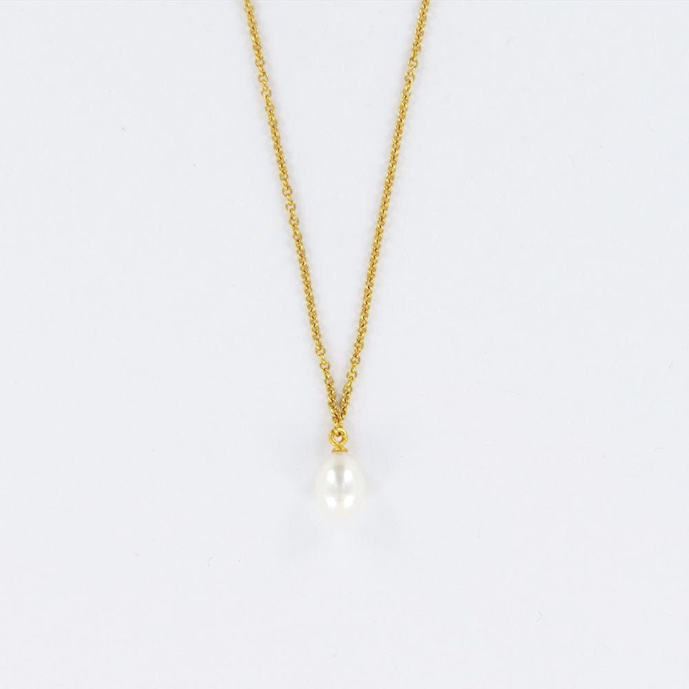 Load image into Gallery viewer, NKL-GPL WHITE PEARL PENDANT
