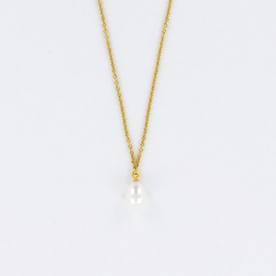 Load image into Gallery viewer, NKL-GPL WHITE PEARL PENDANT
