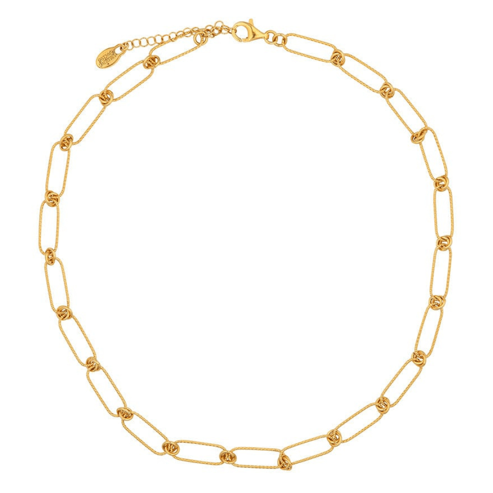 NKL-GPL Yellow Gold Plated Kira Necklace