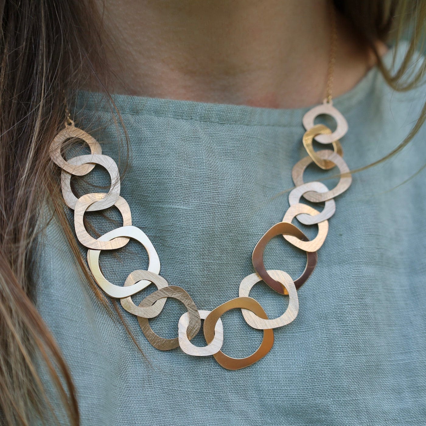 NKL-GPL Yellow Gold Plated Lizette Necklace