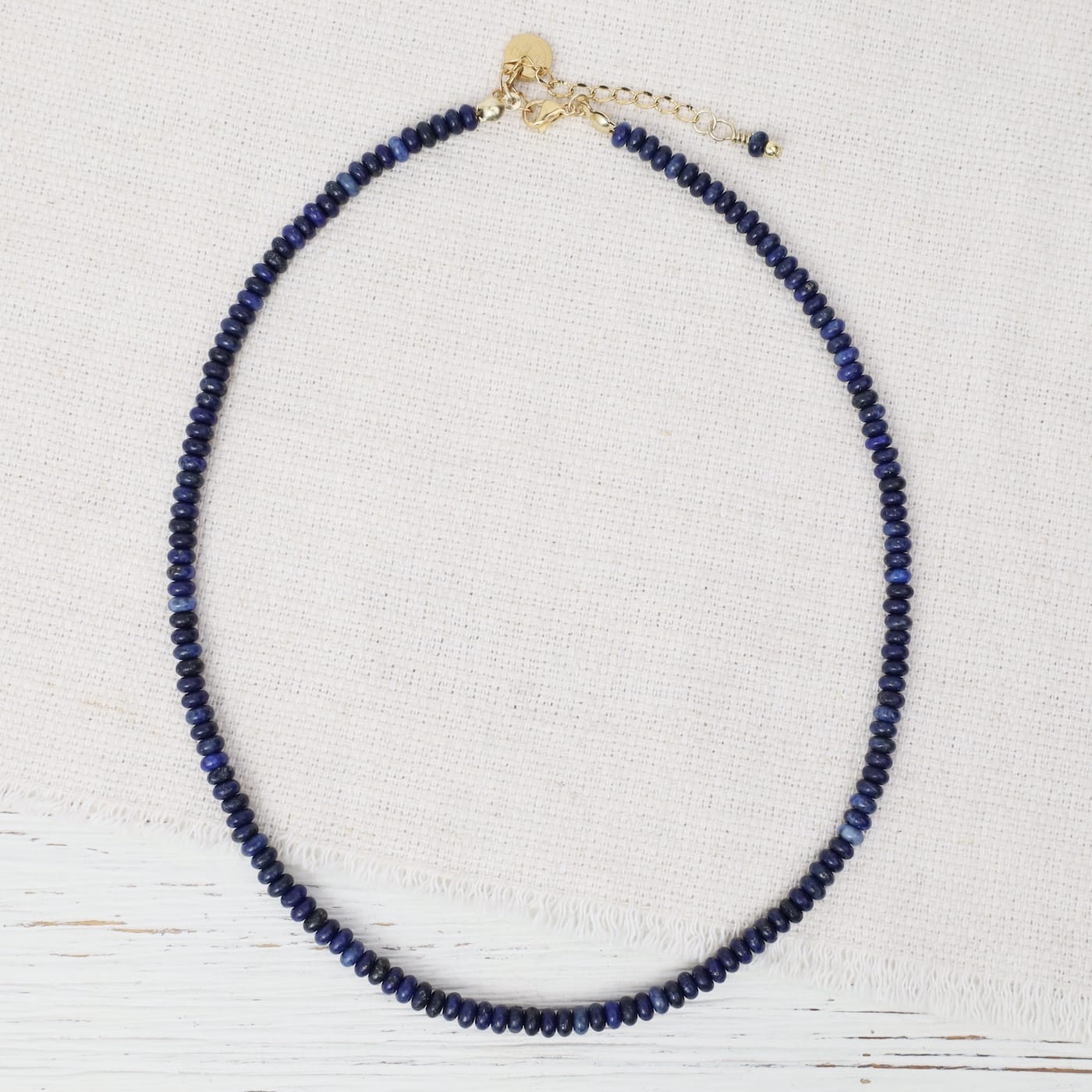 NKL-GPL Zara Sodalite Beaded Gemstone Necklace