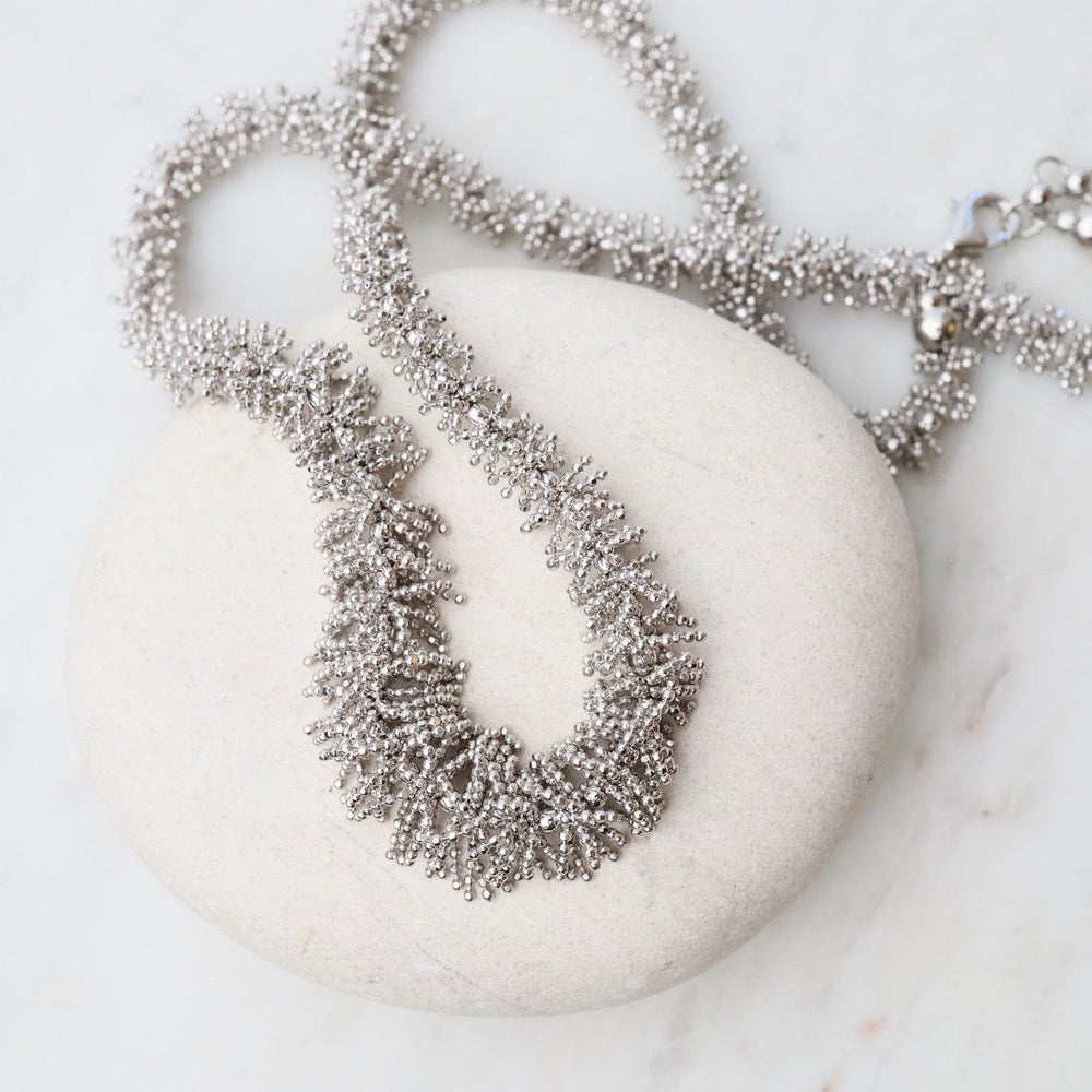 
                  
                    NKL Graduated Fuzzy Necklace
                  
                