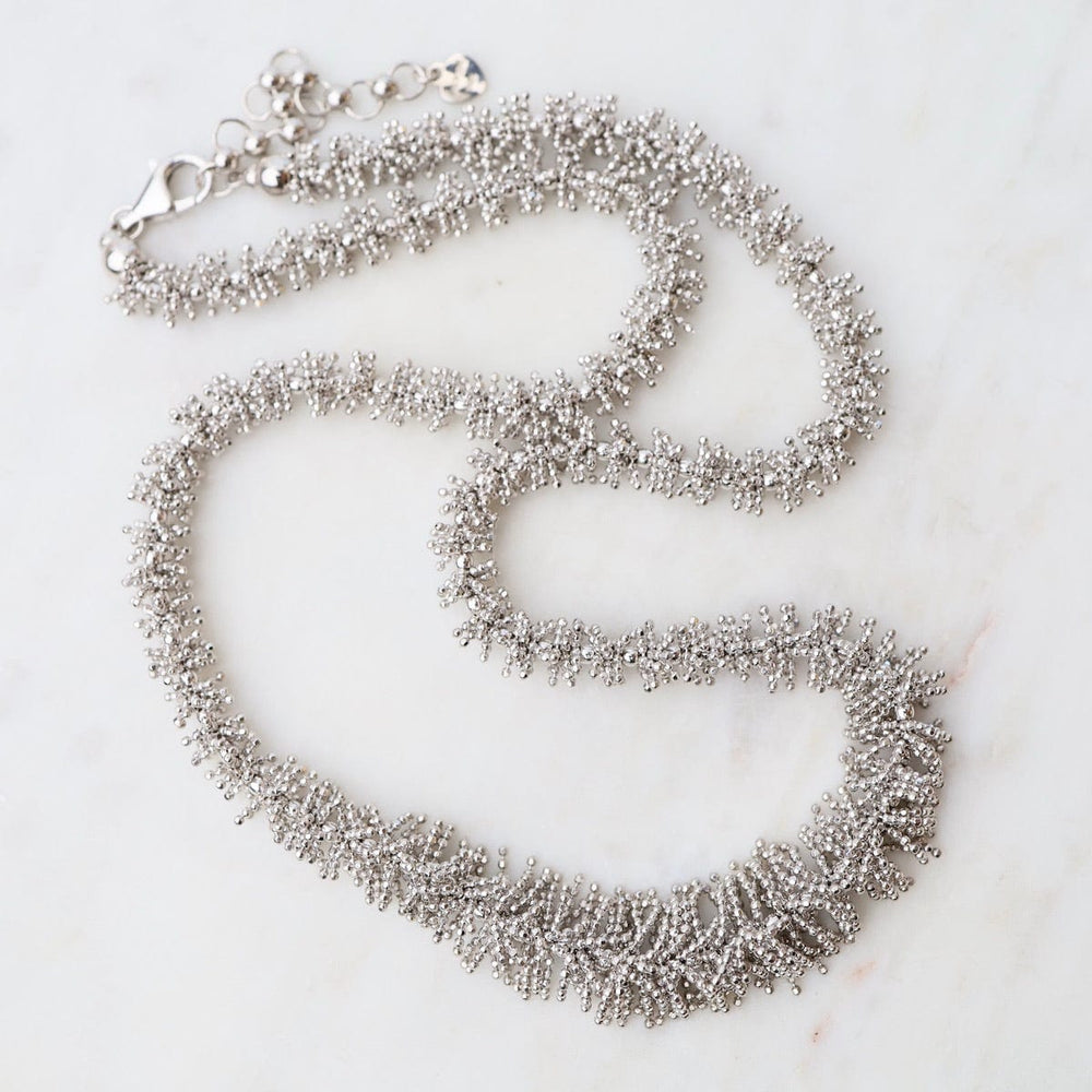 
                  
                    NKL Graduated Fuzzy Necklace
                  
                