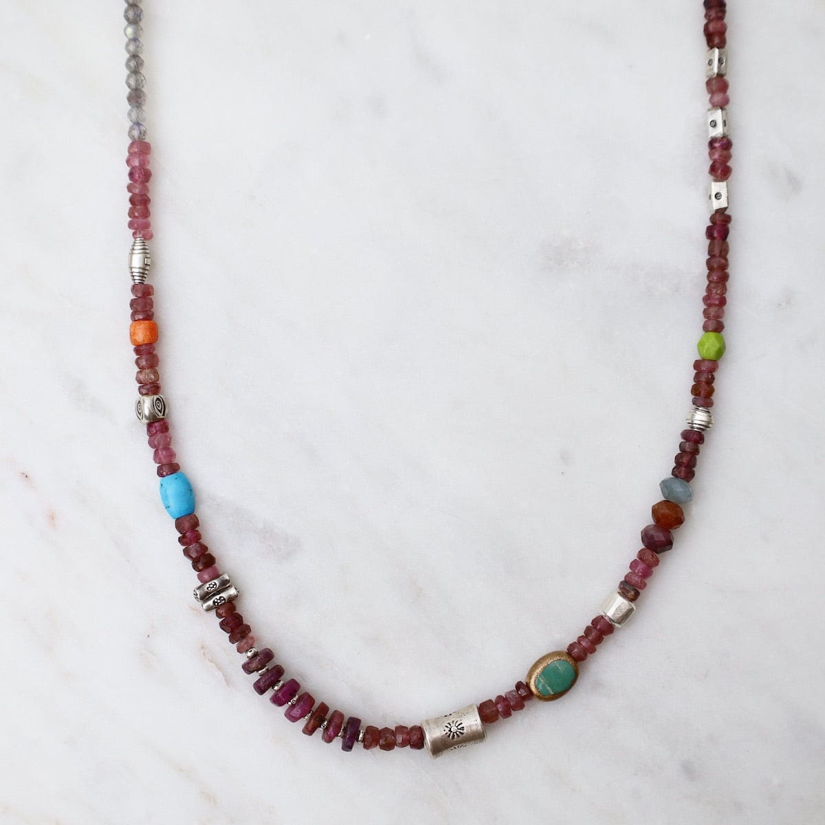 NKL Great Barrier Reef Necklace in Pink Tourmaline
