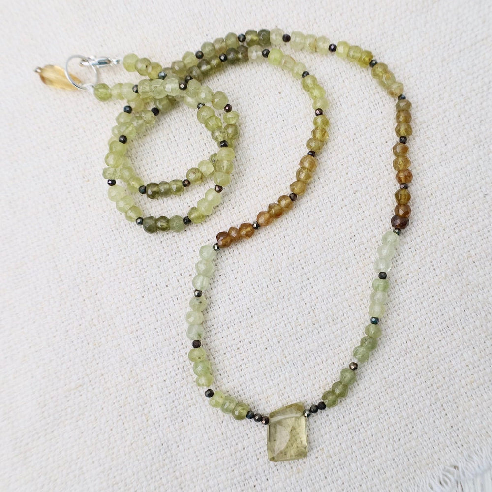 
                  
                    NKL Green Garnet Necklace
                  
                