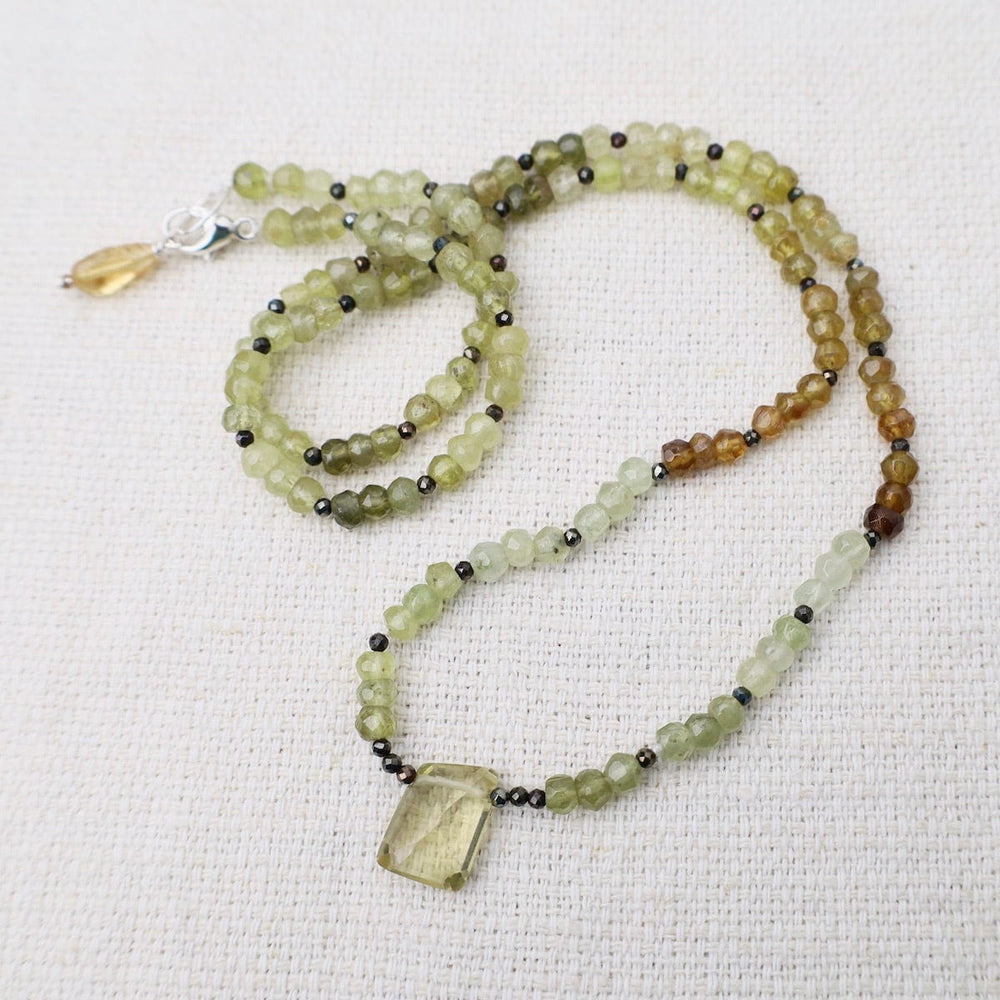 
                  
                    NKL Green Garnet Necklace
                  
                