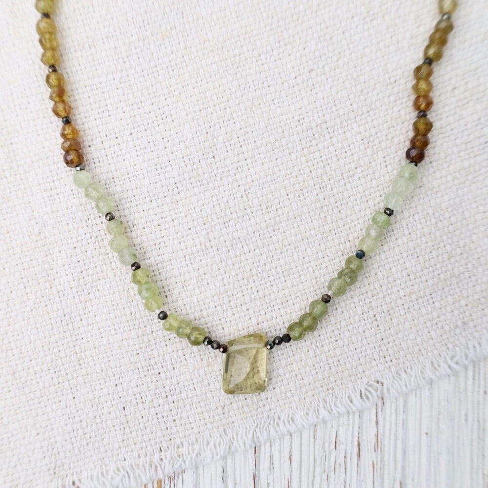 
                  
                    NKL Green Garnet Necklace
                  
                