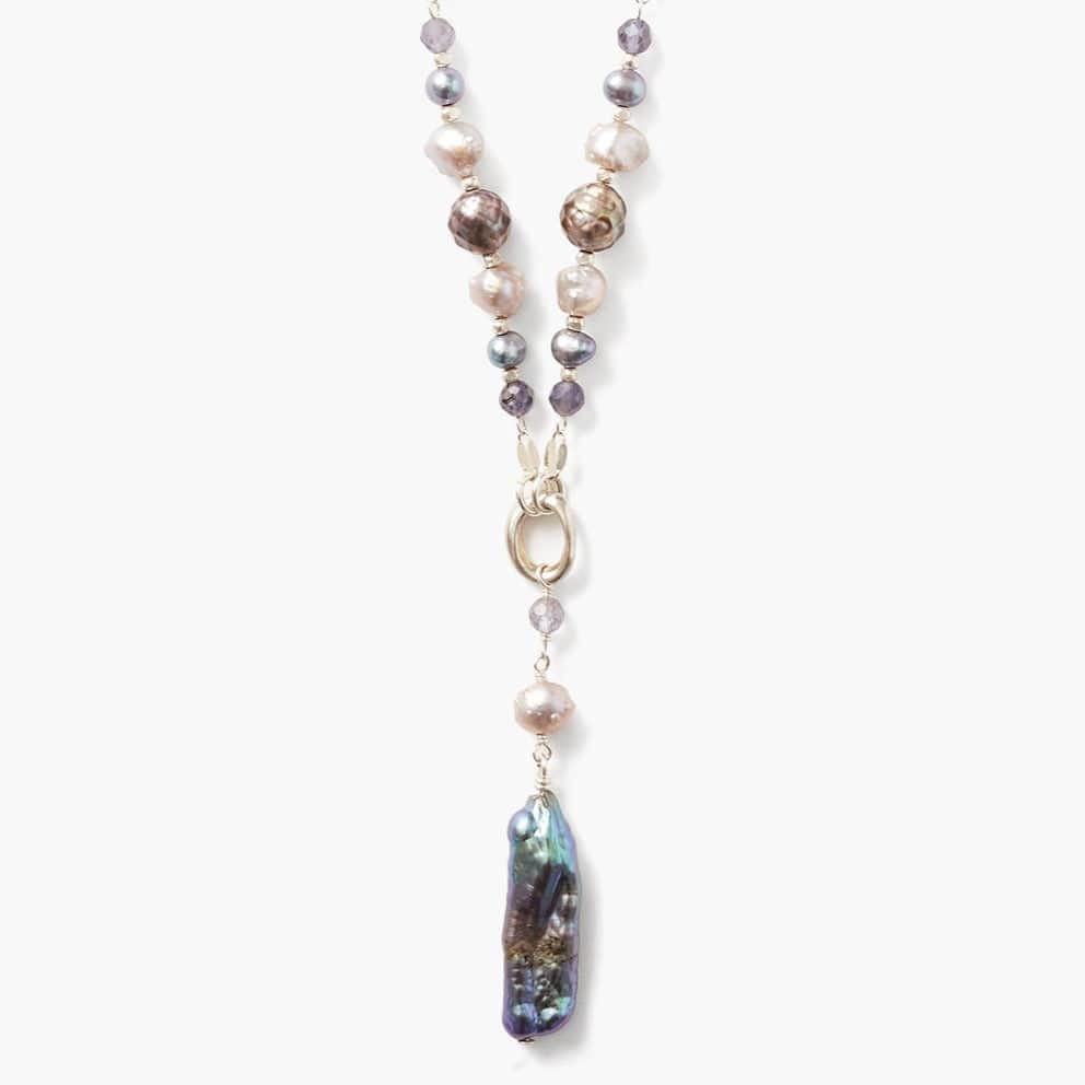 
                      
                        NKL Grey Pearl Penina Pendant Necklace
                      
                    