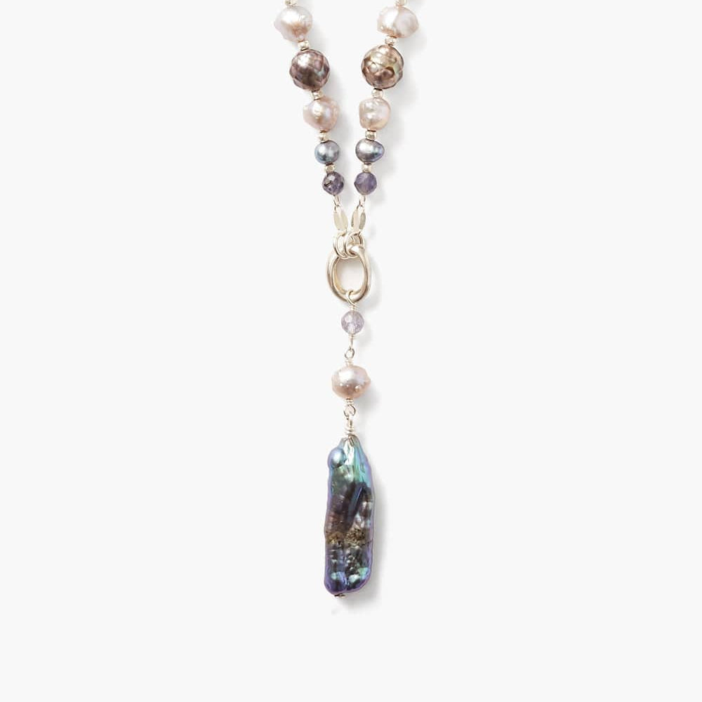 
                      
                        NKL Grey Pearl Penina Pendant Necklace
                      
                    