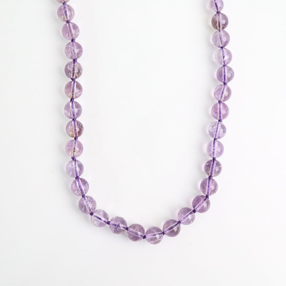 NKL Hand Knotted Amethyst Necklace